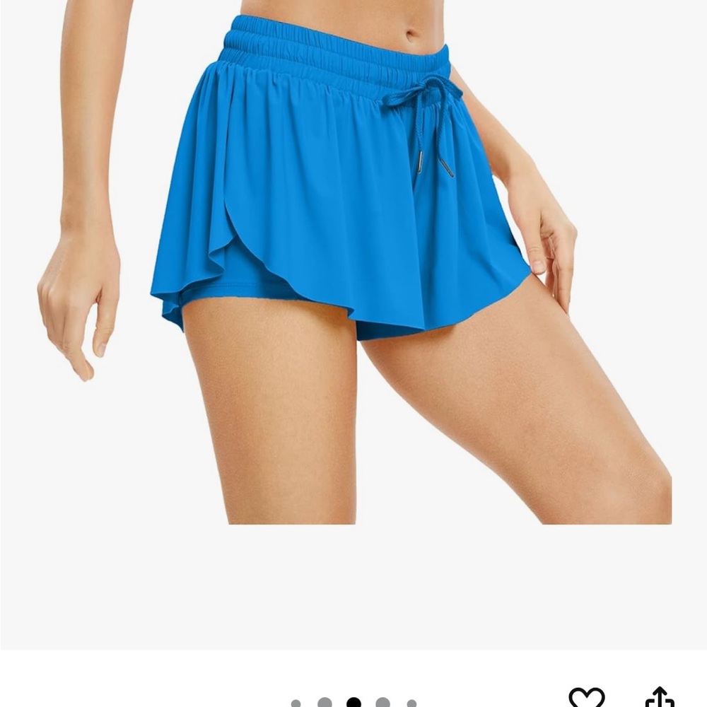 Bright Blue Running Shorts